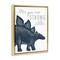 Stupell Industries You Are Strong Dinosaur Floating Frame, design by Elizabeth Tyndall